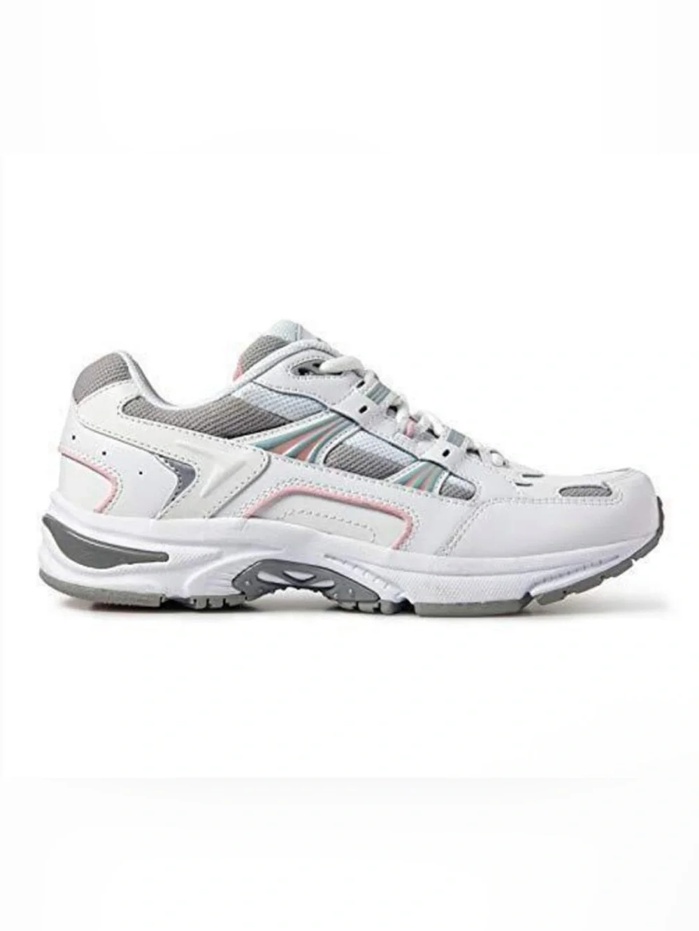 Vionic 23 Walk Walking Athletic Sneakers Pink White Leather Women’s Size 9.5 New